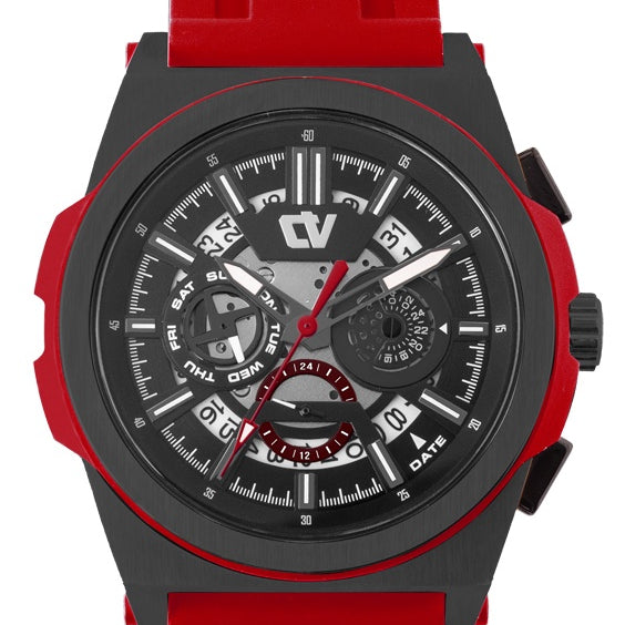 Christ Verra Casual Men's Watches CV C 64158G-36 BLK/RED