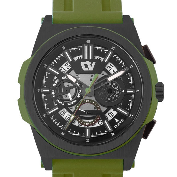 Christ Verra Casual Men's Watches CV C 64158G-36 BLK/GRN