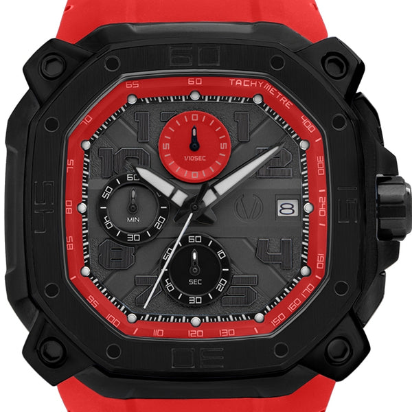 Christ Verra Casual Men's Watches CV 63033G-36 BLK/RED