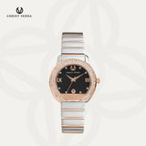 Christ Verra Casual Women's Watches Jam Tangan Wanita Tali Rantai Élora Series CV 51128L-14 GUN