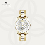Christ Verra Casual Women's Watches Jam Tangan Wanita Stainless Steel Libera Series CV 12342L- 52 SLV