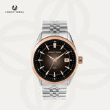 Christ Verra Casual Men's Watches Forma Classic Series Stainless Steel CV 142510G-14 BLK/BRN