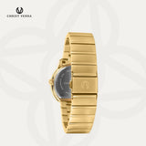 Christ Verra Casual Women's Watches Jam Tangan Wanita Tali Rantai Élora Series CV 51128L-12 GRN