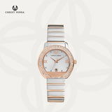 Christ Verra Casual Women's Watches Jam Tangan Wanita Tali Rantai Élora Series CV 51128L-14 SLV