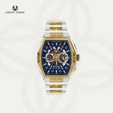 Christ Verra Casual Men's Watches Code-X Series Stainless Steel CV 12381G-13 BLU SPECIAL BOX