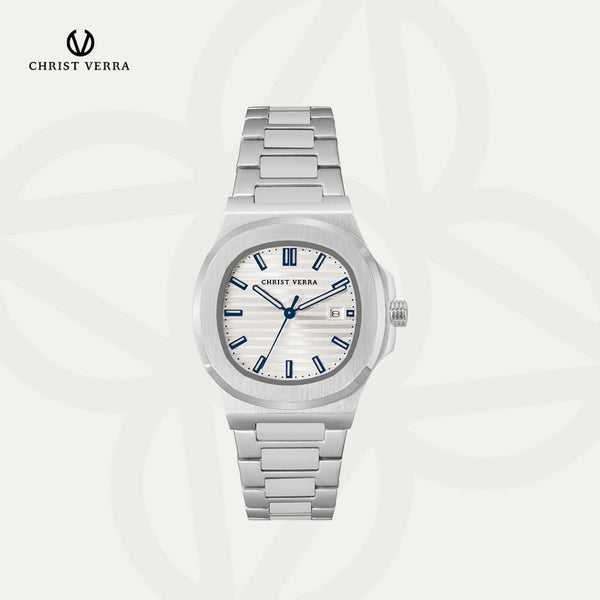Christ Verra Jam Tangan Couple Coppia SeriesCV 921548G-11 SLV  CV 921548L-11 SLV