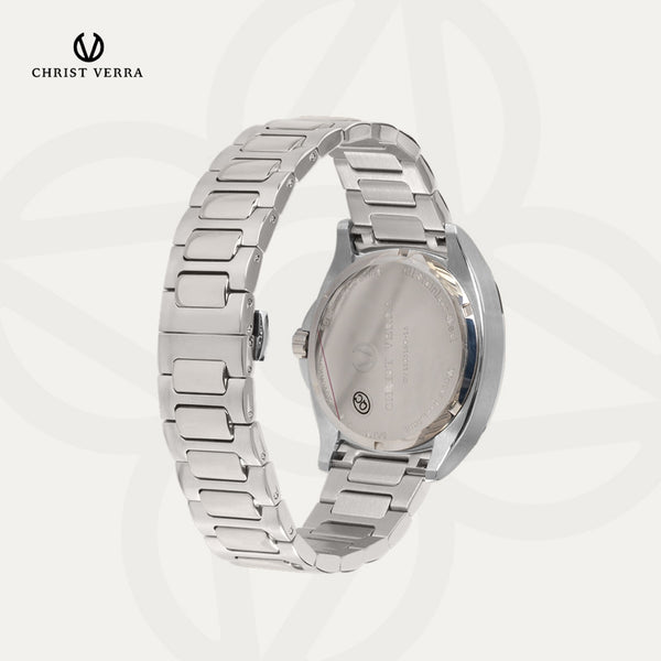 Christ Verra Casual Men's Watches Monarch Timeless Series Stainless Steel CV 110614G-11 BLU