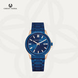 Christ Verra Jam Tangan Couple Unison Series Strap Stainless Steel  CV 12061G-1J BLU CV 12061L-1J BLU