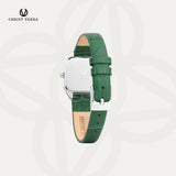 Christ Verra Casual Women Watches Svelta Series Leather Strap CV 507925L-21 GRN