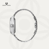 Christ Verra Casual Men's Watches Jam Tangan Pria Automatic Steelcraft Series CV 323096G-11 WHT