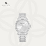 Christ Verra Jam Tangan Couple Unison Series Strap Stainless Steel  CV 12061G-11 SLV CV 12061L-11 SLV