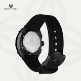 Christ Verra Casual Men's Watches Vanguard Series Strap Rubber Sillicon CV 12240G-36 BLK
