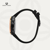 Christ Verra Casual Men's Watches Vanguard Series Strap Rubber Sillicon CV 12240G-38 BLK
