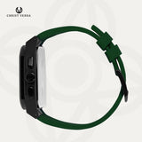 Christ Verra Casual Men's Watches Fortix Series Strap Rubber Sillicon CV 111110G-36 GRN