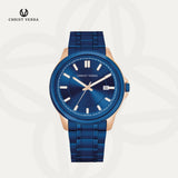 Christ Verra Jam Tangan Couple Unison Series Strap Stainless Steel  CV 12061G-1J BLU CV 12061L-1J BLU