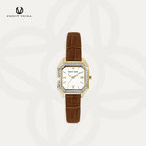 Christ Verra Casual Women Watches Svelta Series Leather Strap CV 507925L-22 WHT