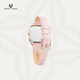 Christ Verra Casual Women Watches Svelta Series Leather Strap CV 507925L-25 PNK