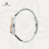 Christ Verra Casual Men's Watches Monarch Timeless Series Stainless Steel CV 110614G-14 BRN