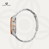 Christ Verra Jam Tangan Couple Syntra Series Strap Stainless Steel CV 12227G-14 WHT  CV 12227L-14 WHT