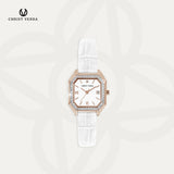 Christ Verra Casual Women Watches Svelta Series Leather Strap CV 507925L-25 WHT