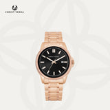 Christ Verra Jam Tangan Couple Unison Series Strap Stainless Steel  CV 12061G-15 BLK CV 12061L-15 BLK
