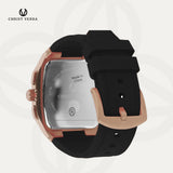 Christ Verra Casual Men's Watches Fortix Series Strap Rubber Sillicon CV 111110G-38 BLK