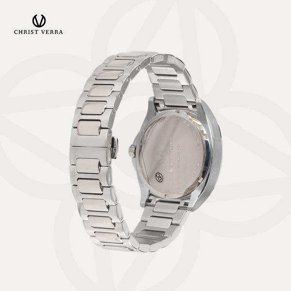 Christ Verra Casual Men's Watches Monarch Timeless Series Stainless Steel CV 110614G-11 BLK