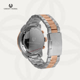 Christ Verra Jam Tangan Couple Syntra Series Strap Stainless Steel CV 12227G-14 WHT  CV 12227L-14 WHT