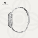 Christ Verra Jam Tangan Couple Syntra Series Strap Stainless Steel CV 12227G-11 WHT  CV 12227L-11 WHT