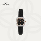 Christ Verra Casual Women Watches Svelta Series Leather Strap CV 507925L-24 BLK