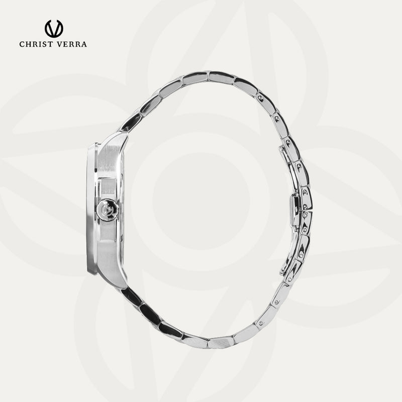 Christ Verra Casual Men's Watches Monarch Timeless Series Stainless Steel CV 110614G-11 BLK