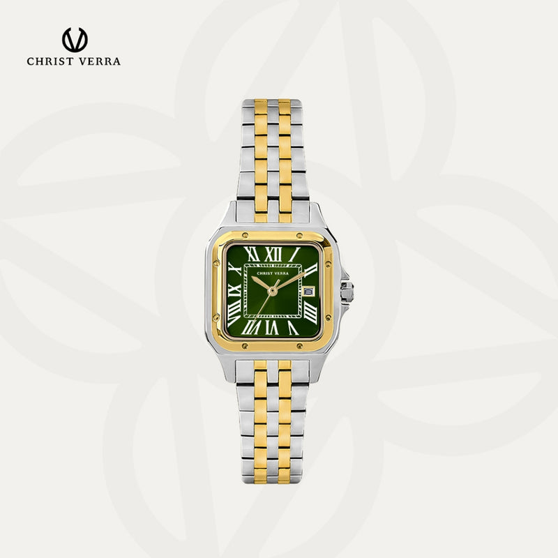 Christ Verra Casual Women's Watches Grace in Steel Series CV 110408L-13 GRN