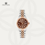 Christ Verra Casual Women's Watches Valenza Series Stainless Steel  CV 12486L-14 BRN