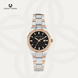 Christ Verra Casual Women's Watches Arvena Series Strap Stainless Steel CV 120734L-14 BLK