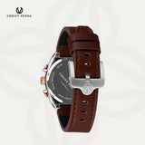 Christ Verra Casual Men's Watches Senato Series Strap Leather Chronograph CV 12573G-24 BLK