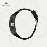 Christ Verra Casual Men's Axor Series Automatic Strap Rubber Sillicon CV 121028G-36 BLK