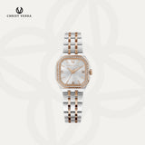 Christ Verra Casual Women's Watches Luméra Grace SeriesSilver Rosegold CV 121161L-14 SLV
