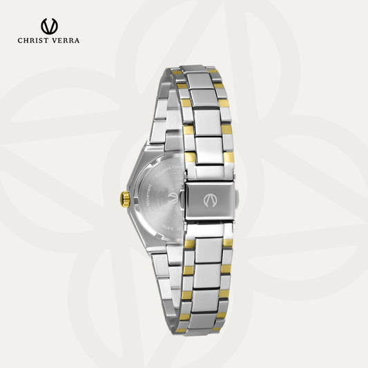 Christ Verra Casual Women's Watches Arvena Series Strap Stainless Steel CV 120734L-13 GRN
