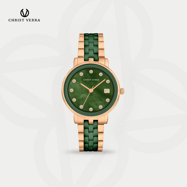 Christ Verra Casual Women's Watches CV 511924L-514 GRN/MOP