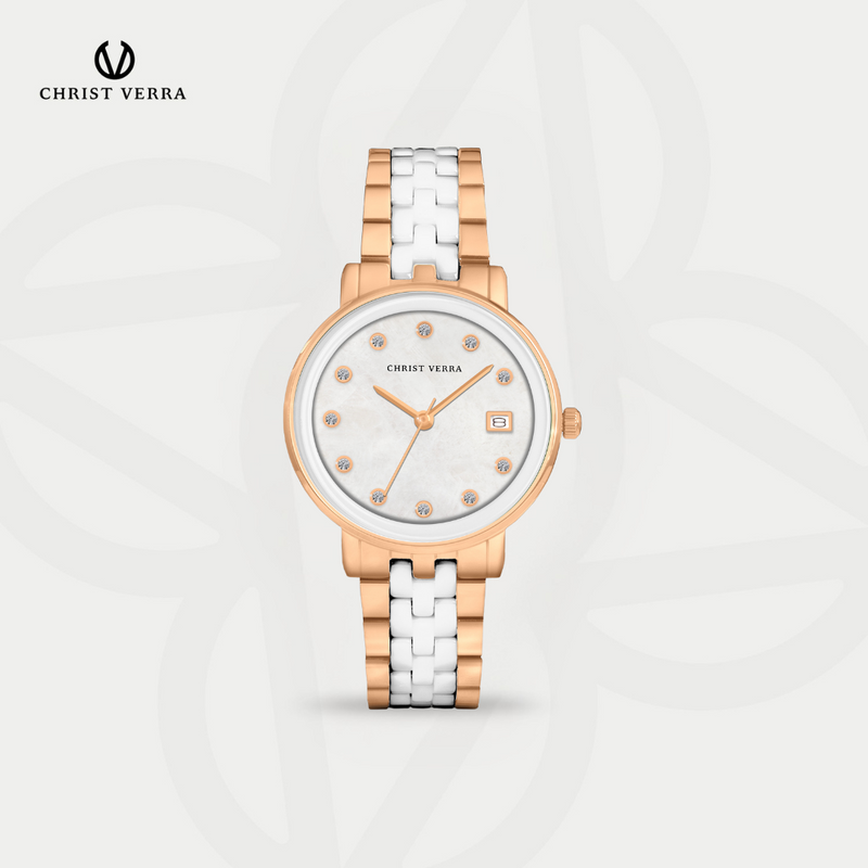 Christ Verra Casual Women's Watches CV 511924L-55 WHT/MOP