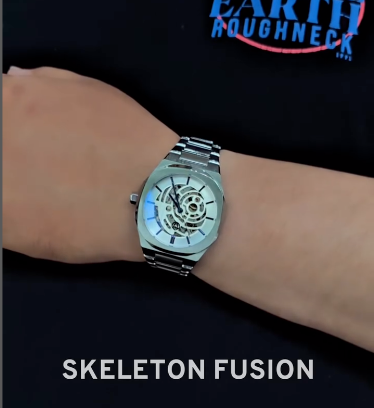 Christ Verra Casual Men's Watches Skeleton Fusion Series CV 923555G-14 SLV