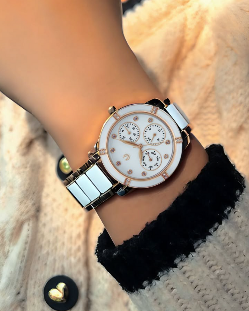 Christ Verra Women Watches Bellezza Series CV 920923L-55 WHT