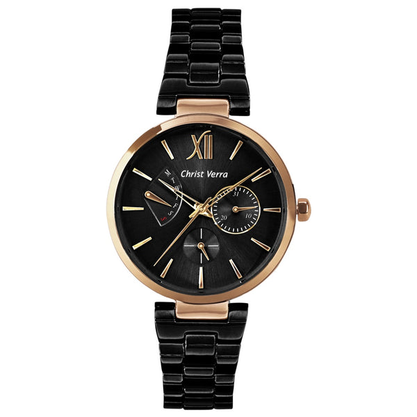 Christ Verra Women's Watches CV 64012L-18 BLK