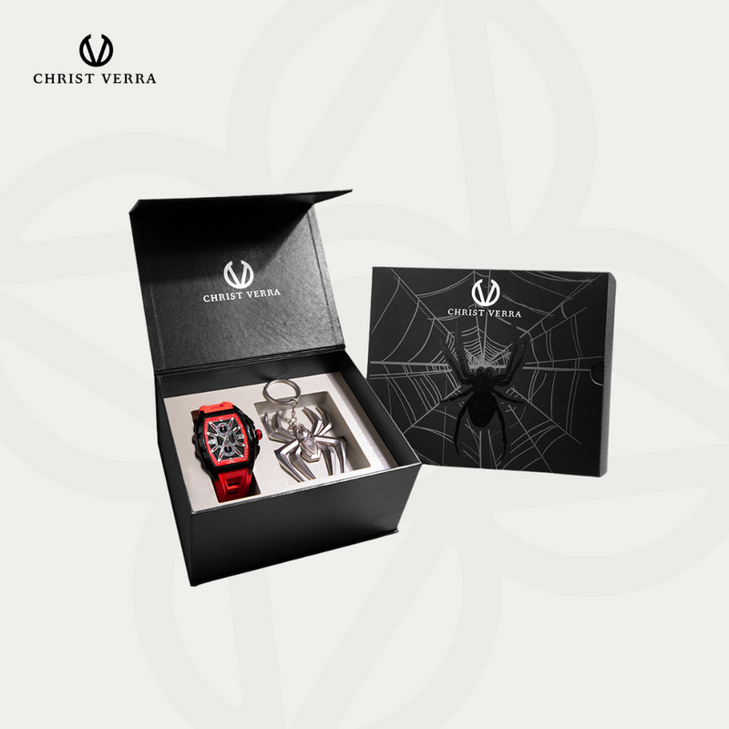 Christ Verra Casual Men's Watches Spider Sync Series CV 63034G-36 BLK LIMITED EDITION