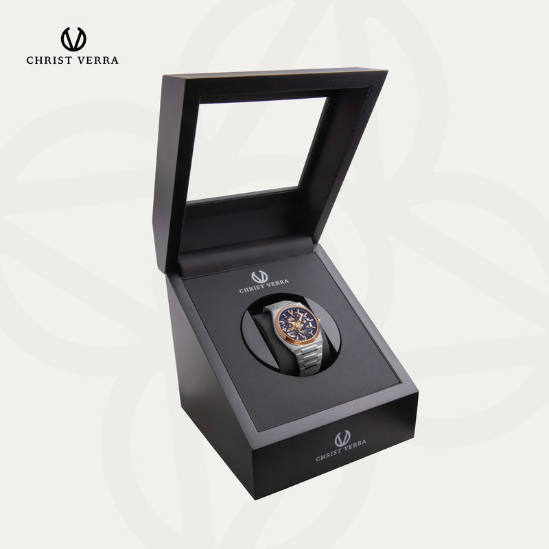 Christ Verra Casual Men's Watches Jam Tangan Pria Automatic Luxerno Series CV 110819G-11 GRN